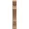Ekena Millwork 7 1/2-in W x 36-in D x 44-in H Balboa Slat Rough Cedar Woodgrain TimberThane Outlooker, Primed Tan OUTUR075X36X44BOA24RCPR - alternate 4